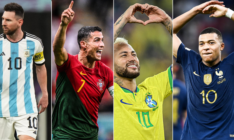 Most popular football player names in World Cup history