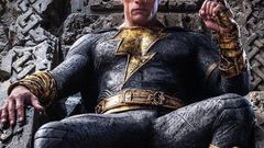 Why does Black Adam destroy the throne?