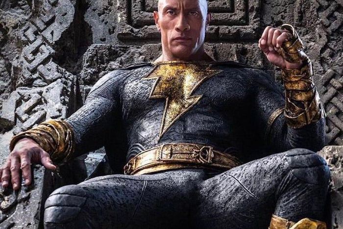 Why does Black Adam destroy the throne?