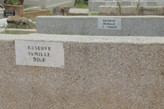 tombes réservées