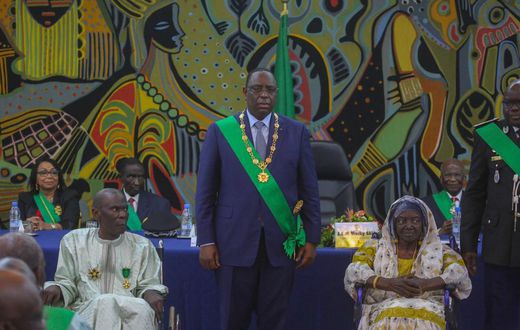 Macky Sall, président de la République du Sénégal.