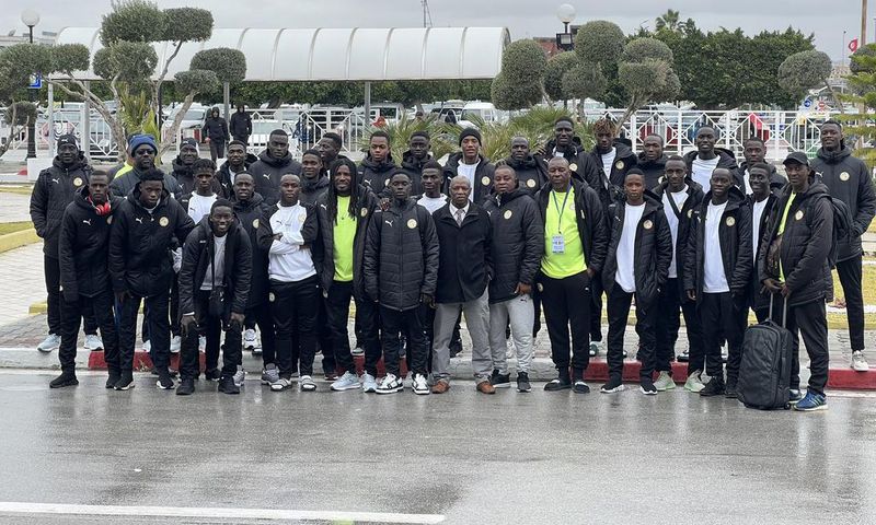 Les Lions à Tunis pour préparer la CAN U20