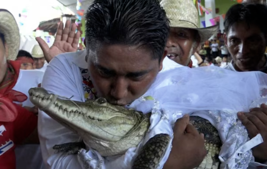 The man who married a crocodile [TimesofIndia]