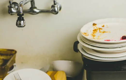 Dirty dishes can lead to a break down of your relationship {Kitchn}