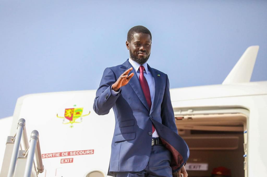 visite offcielle du Président Diomaye 1