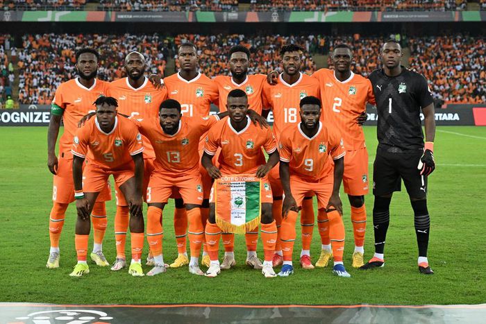 L'equipe nationale de la Coté d'Ivoire 2024