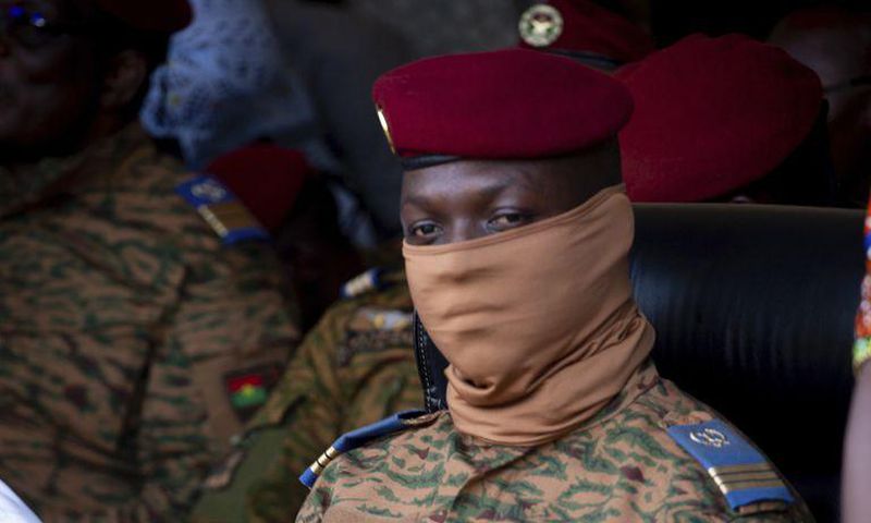 le capitaine Ibrahim Traore, Président de la transition au Burkina Faso