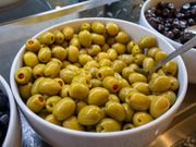 I'm never one to shy away from a handful of pitted olives.