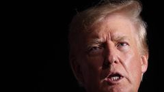 Former President Donald Trump speaks to supporters during a rally on August 05, 2022 in Waukesha, Wisconsin.