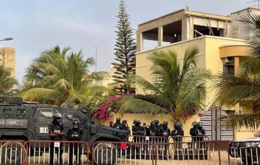 Domicile Ousmane Sonko