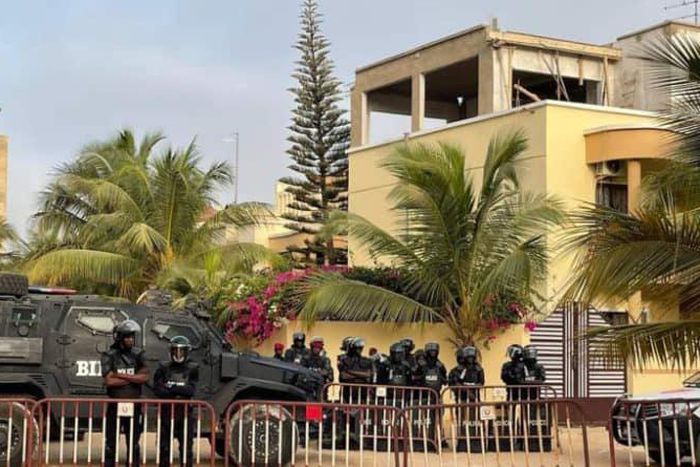 Domicile Ousmane Sonko