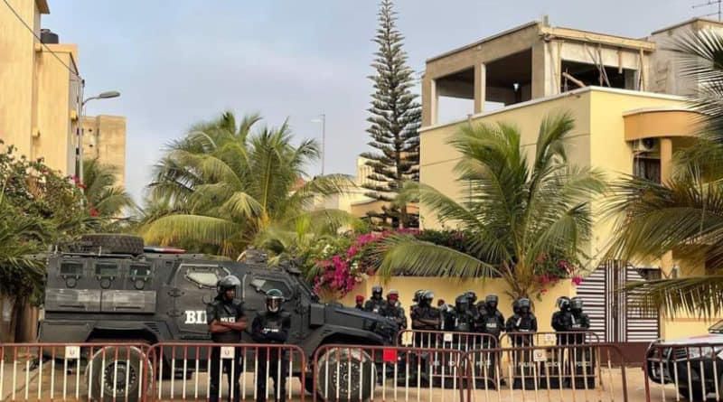 Domicile Ousmane Sonko