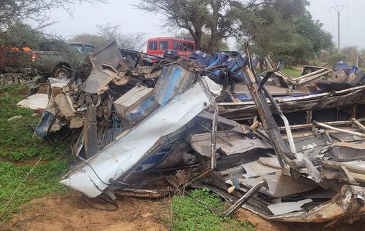 Accident à Louga