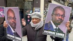 Manifestation d'opposants au président sénégalais Macky Sall à Paris le 11 mars 2023