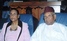Mbow et sa femme