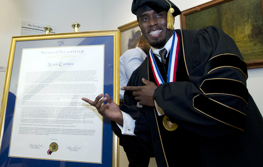 Sean Combs est désormais Docteur de l'Université d'Howard