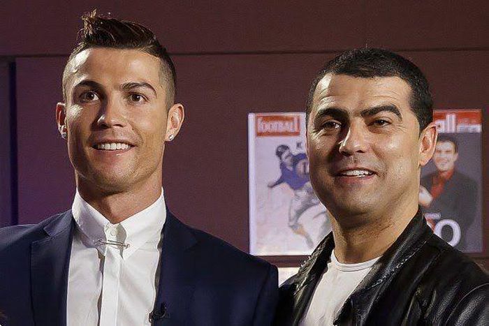 Cristiano Ronaldo et son frère
