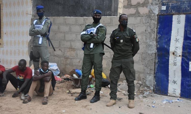Opération de sécurisation de la Gendarmerie à Keur Massar et Tivaouane Peulh