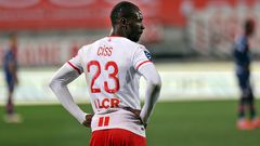 Saliou Ciss sous les couleurs de l'AS Nancy Lorraine