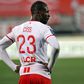Saliou Ciss sous les couleurs de l'AS Nancy Lorraine