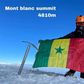 Mouhamed Tounkara sur le Mont-Blanc