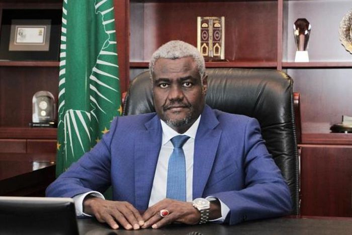 Chairman of the African Union: Moussa Faki Mahamat