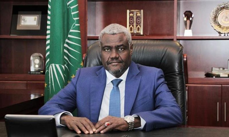 Chairman of the African Union: Moussa Faki Mahamat