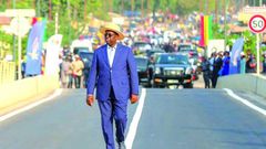 Macky Sall inaugure le Pont de Marsassoum