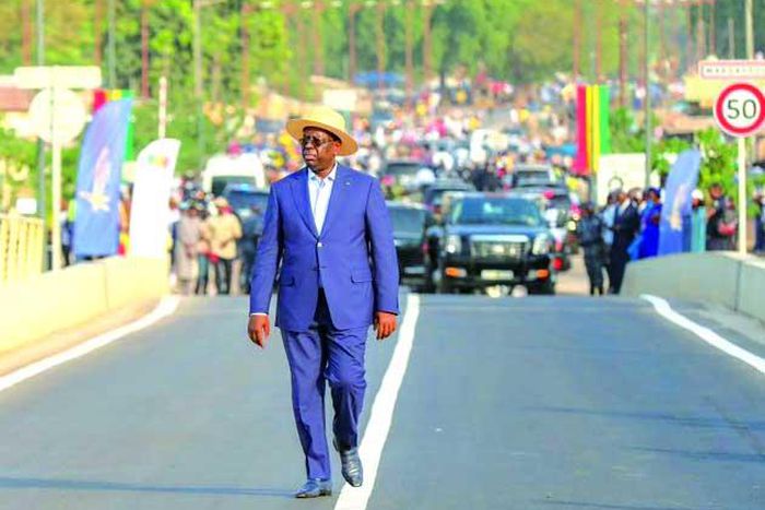 Macky Sall inaugure le Pont de Marsassoum