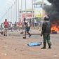 Manifestations contre la junte à Conakry