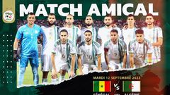 Algérie-Sénégal le 12 septembre au Stade M Wade