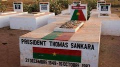 Ancienne tombe de Thomas Sankara