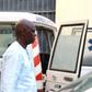 Mansour Faye à l'hopital régional de Stlouis