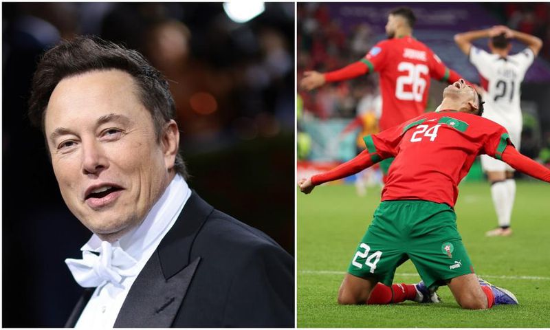 Elon Musk : le propriétaire de Twitter félicite le Maroc après sa victoire éclatante sur le Portugal. Source : Sport Brief.