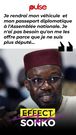 Ousmane Sonko ne veut aucun privilège de l'Assemblée nationale
