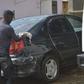 Laveur de voiture au travail