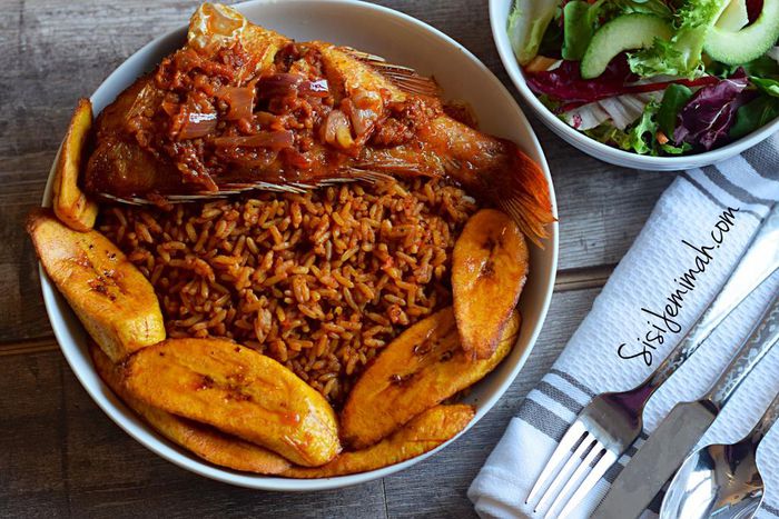 There are different ways to cook jollof rice but this takes the cake!