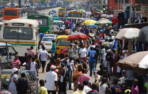 street in Africa