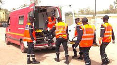 Accident sur la route de Touba