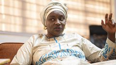 Aminata Touré au siège de l’APR à Dakar, le 31 mai 2022. Aminata Toure (Senegal), ex premiere ministre du Senegal. Interview au siege de l’APR de l’actuelle tête de liste nationale de la coalition BBY pour les prochaines legislatives au Senegal. A Daka...