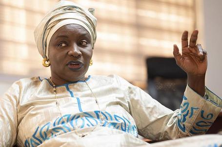 Aminata Touré au siège de l’APR à Dakar, le 31 mai 2022. Aminata Toure (Senegal), ex premiere ministre du Senegal. Interview au siege de l’APR de l’actuelle tête de liste nationale de la coalition BBY pour les prochaines legislatives au Senegal. A Daka...