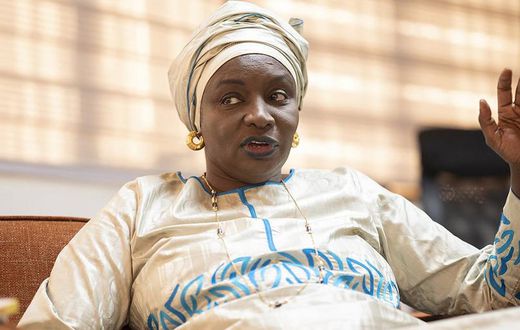 Aminata Touré au siège de l’APR à Dakar, le 31 mai 2022. Aminata Toure (Senegal), ex premiere ministre du Senegal. Interview au siege de l’APR de l’actuelle tête de liste nationale de la coalition BBY pour les prochaines legislatives au Senegal. A Daka...