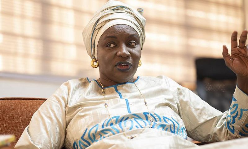 Aminata Touré au siège de l’APR à Dakar, le 31 mai 2022. Aminata Toure (Senegal), ex premiere ministre du Senegal. Interview au siege de l’APR de l’actuelle tête de liste nationale de la coalition BBY pour les prochaines legislatives au Senegal. A Daka...