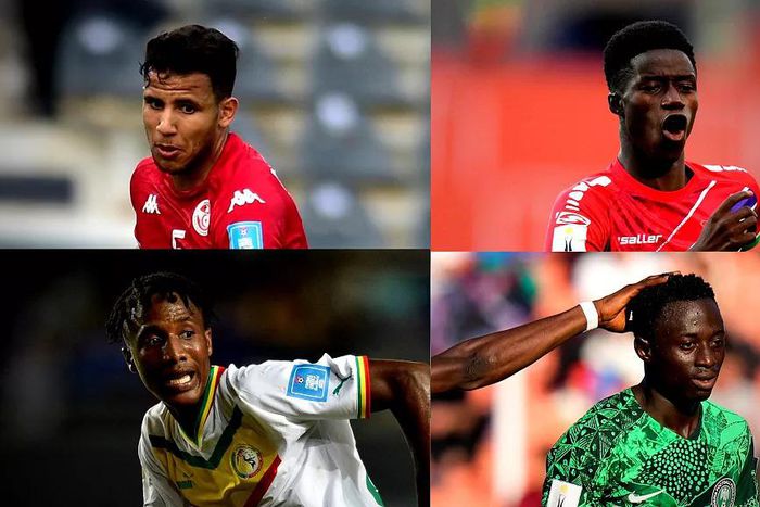 Raed-Bouchniba- Tunisie  -Adama-Bojang- Gambie  -Pape-Demba-Diop- Sénégal -et-Daniel-Daga- Nigeria