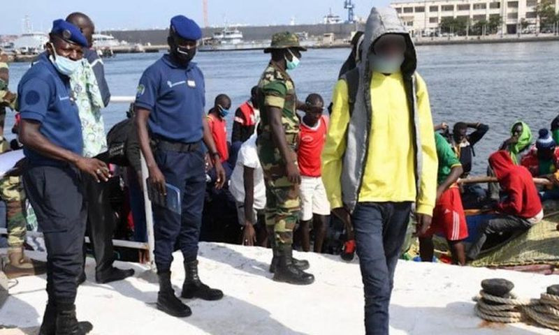 Un reseau de migrants arretés