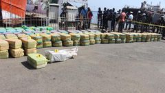 Saisie record de trois (3) tonnes de cocaïne par la Marine sénégalaise