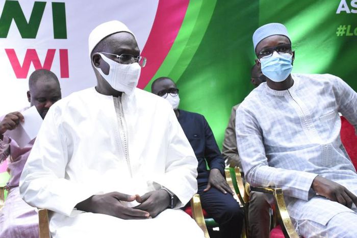Khalifa Sall et Ousmane Sonko dans la Coalition YAW