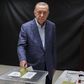 Erdogan dans un bureau de vote