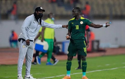 Aliou-Cissé-et-Sadio-Mané