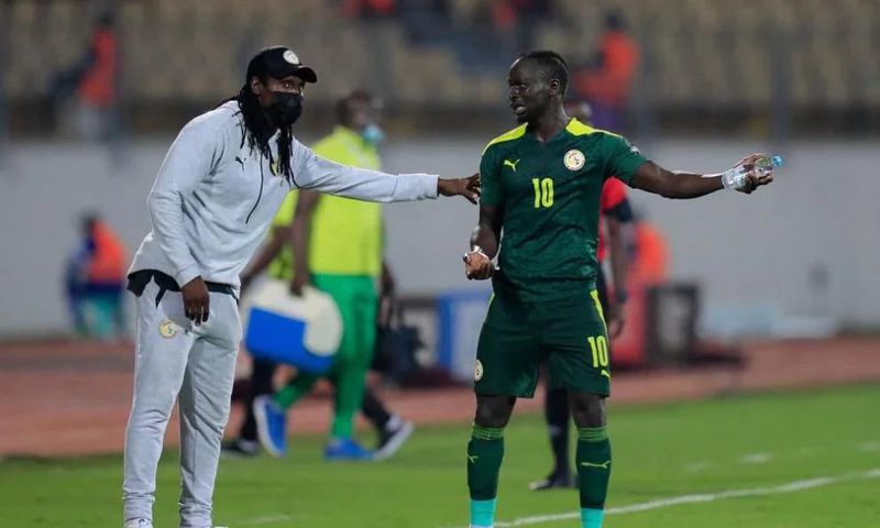 Aliou-Cissé-et-Sadio-Mané